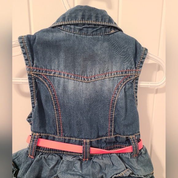 🌟5/$25 Mexx Denim Dress Size 9-12 Months - Picture 9 of 9